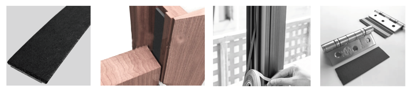 Sound proof sheets and acoustic insulation materials: MLV sheet, acoustic door core, perforated acoustic panel and seals