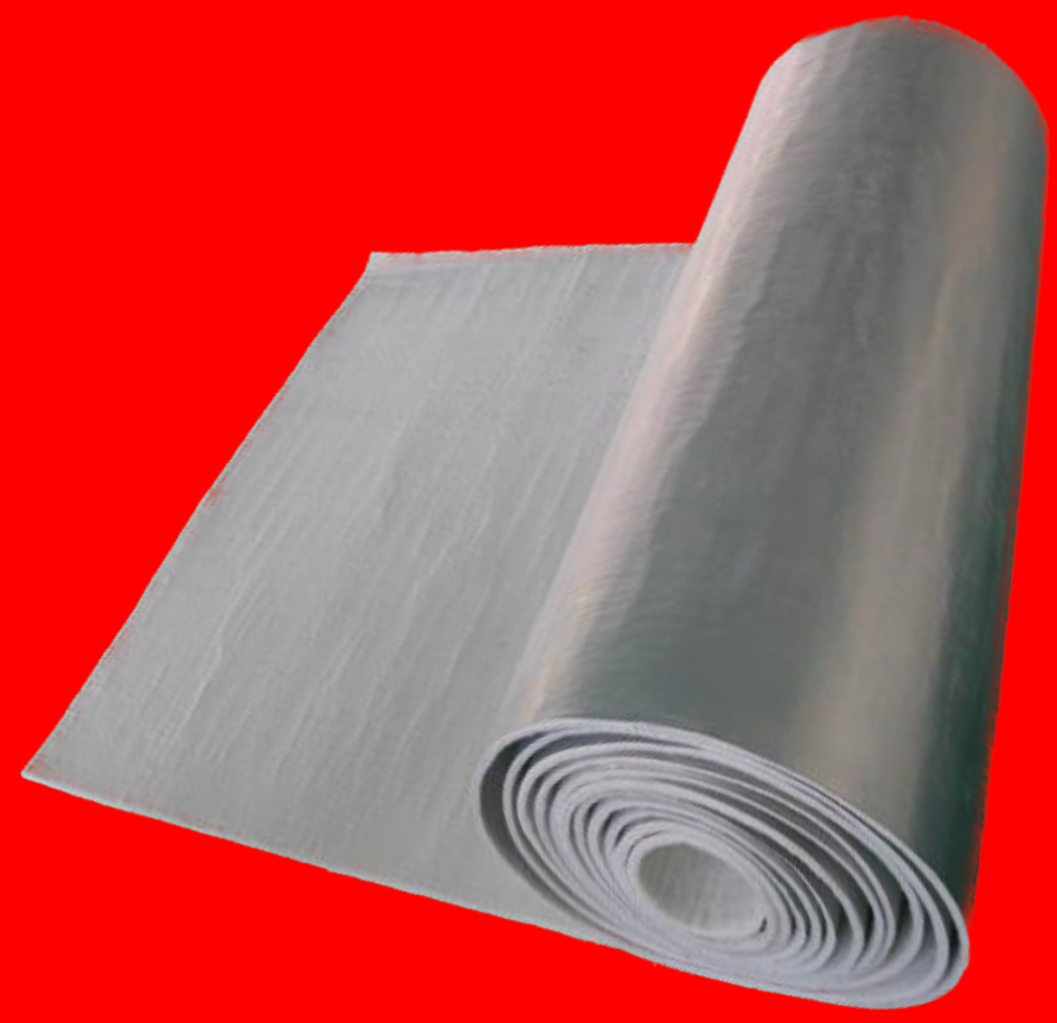 Aluminium foil covered Aerogel Blanket Roll Sheet