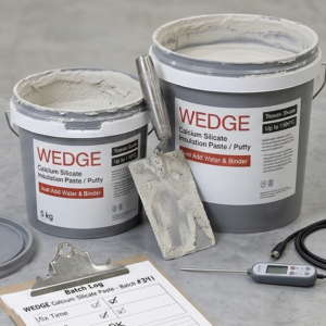 Calcium Silicate High Temperature Insulation Paste