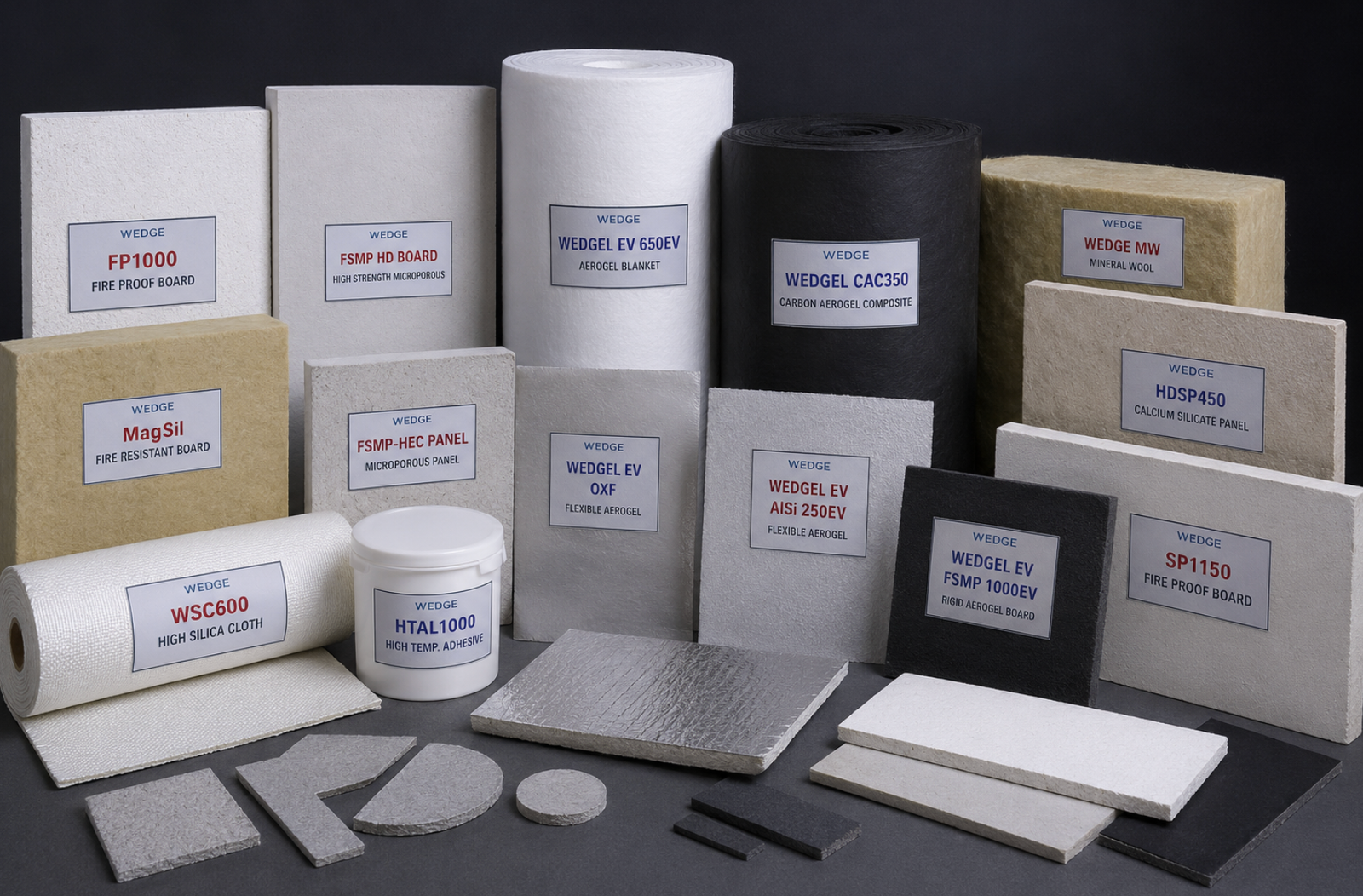 Wedge Industries Limited BESS thermal insulation product range