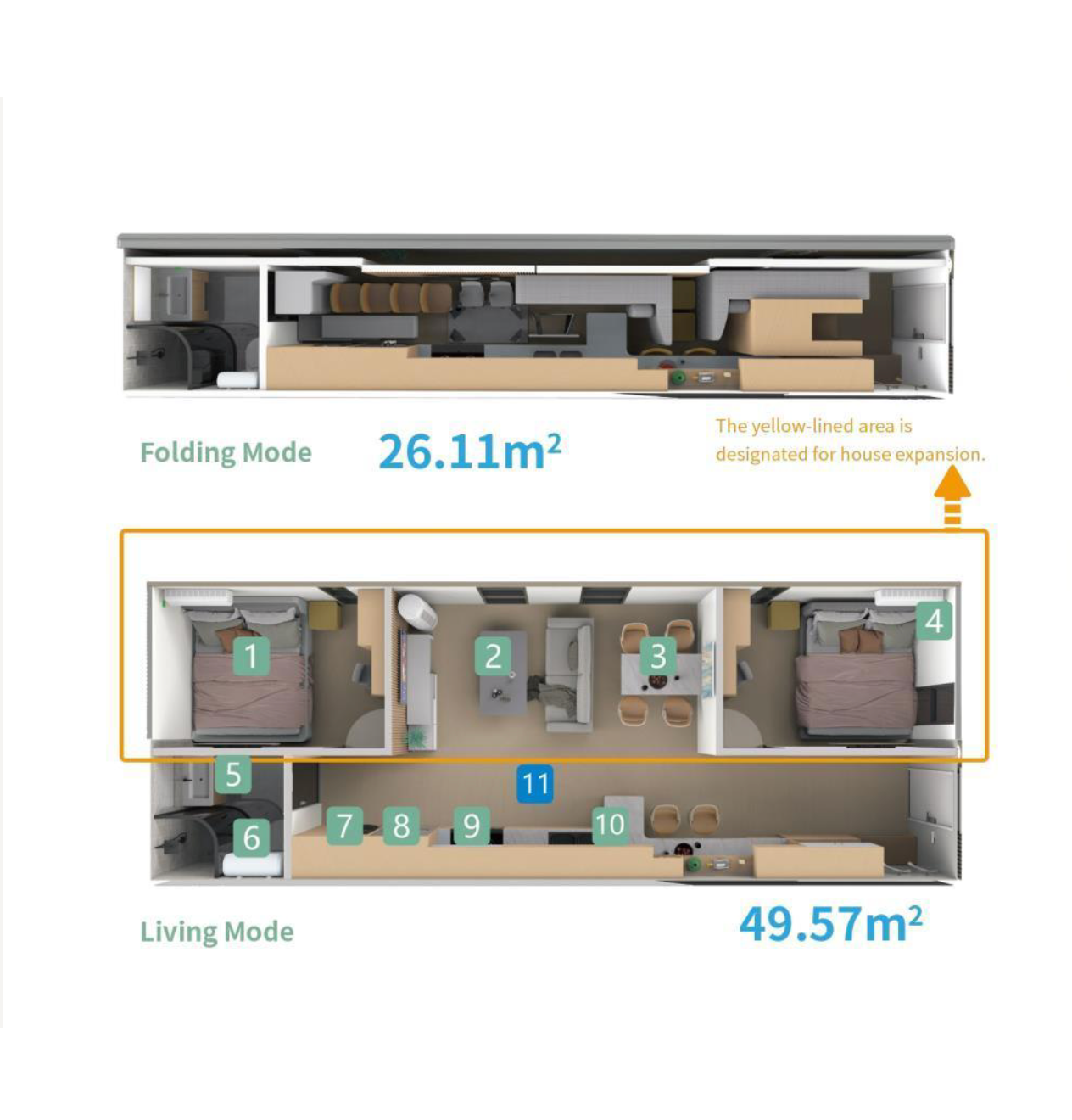 2 bedroom capsule house price in india