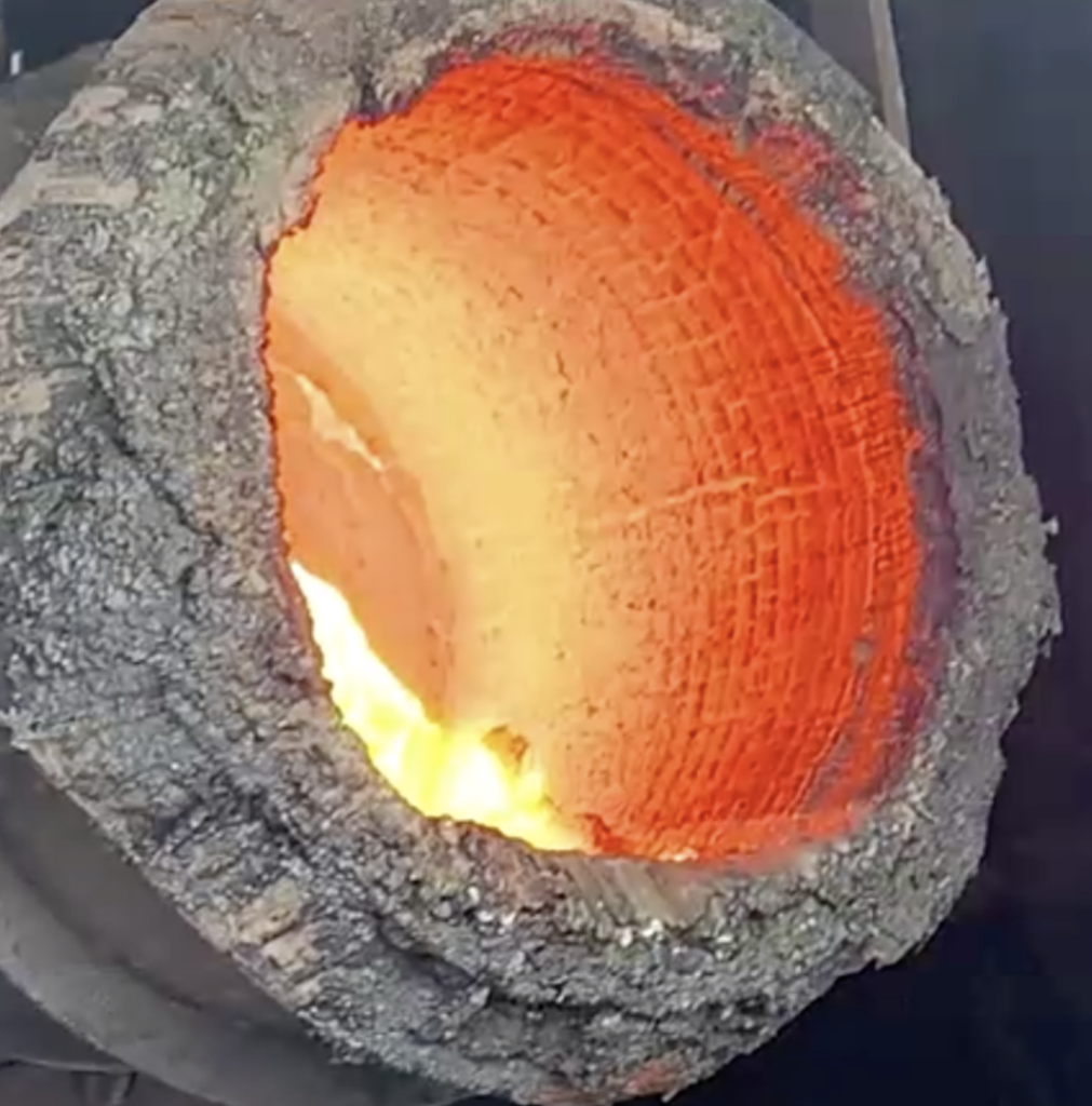 Steel ladle in operation with molten steel — ladle insulation case study