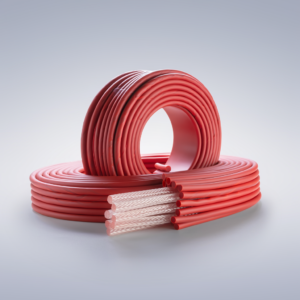 Silicone-Coated Fibreglass Sleeve ID 10 mm