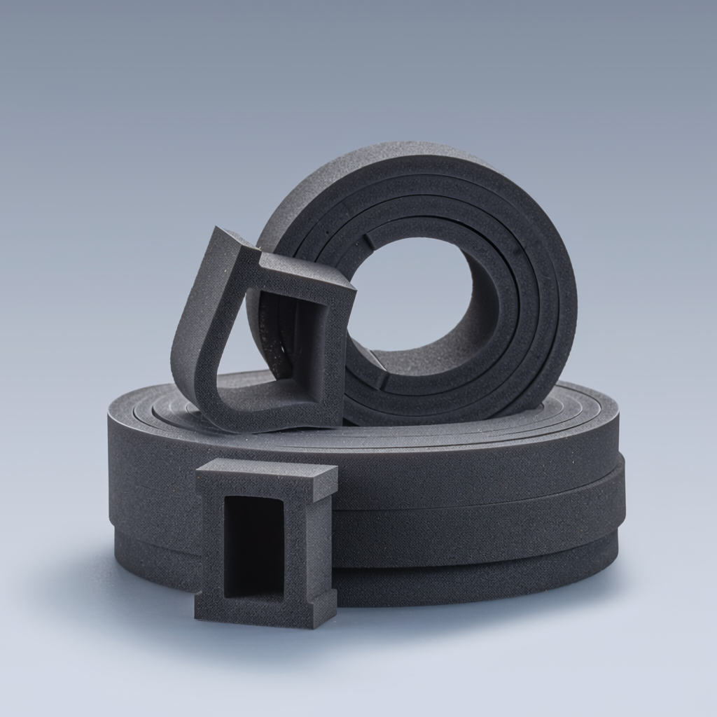 EPDM Seal Solid rectangular (Plain)
