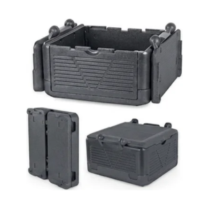 EPP collapsible reusable cold chain box for 2-8C pharma and food transport