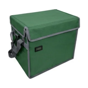 Reusable insulated food delivery box for quick-commerce and last-mile riders