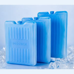 Wedge PCM gel packs, phase change coolant at minus 21C, 0C, plus 5C and plus 22C for cold chain shipping