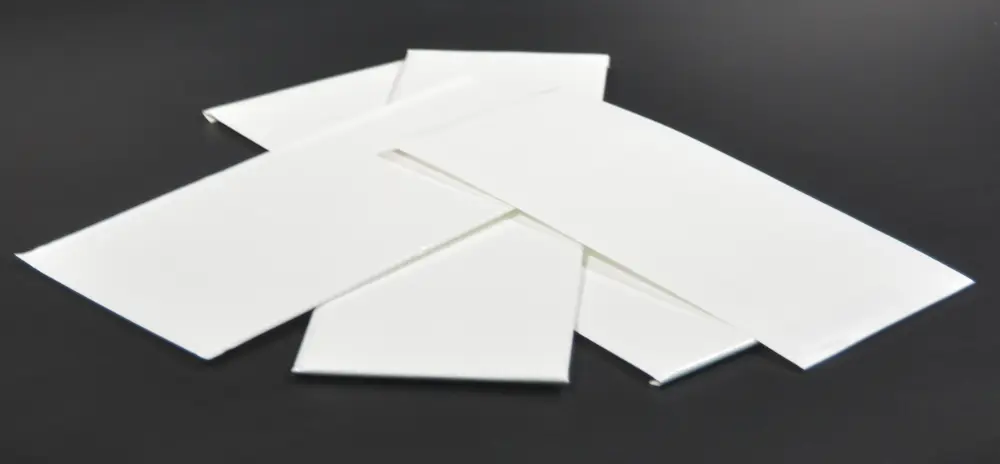 White film-encapsulated aerogel module strips for BESS side walls