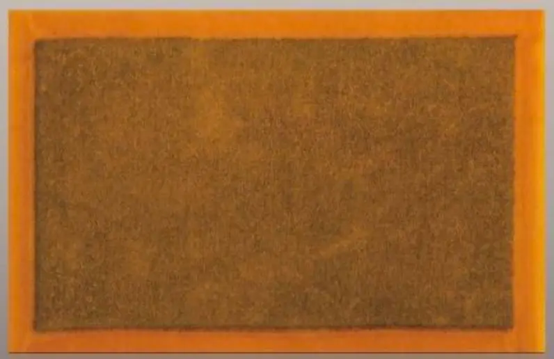 Film-encapsulated aerogel cell-to-cell pad with sealed edge border for BESS modules