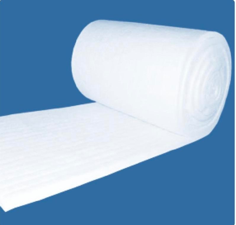 Wedge AlSi1260 aluminium silicate ceramic fibre blanket used as fire wrap and infill in FD240 fire doors