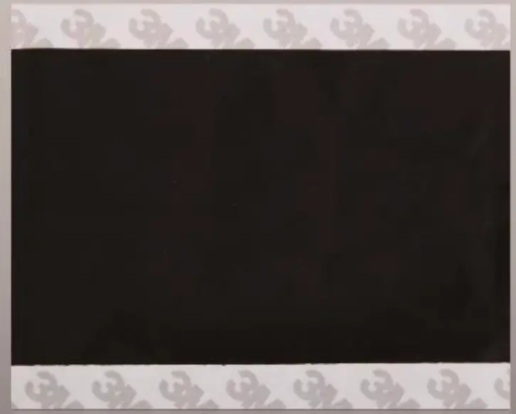 Carbon aerogel felt thermal runaway barrier with 3M pressure-sensitive adhesive liner