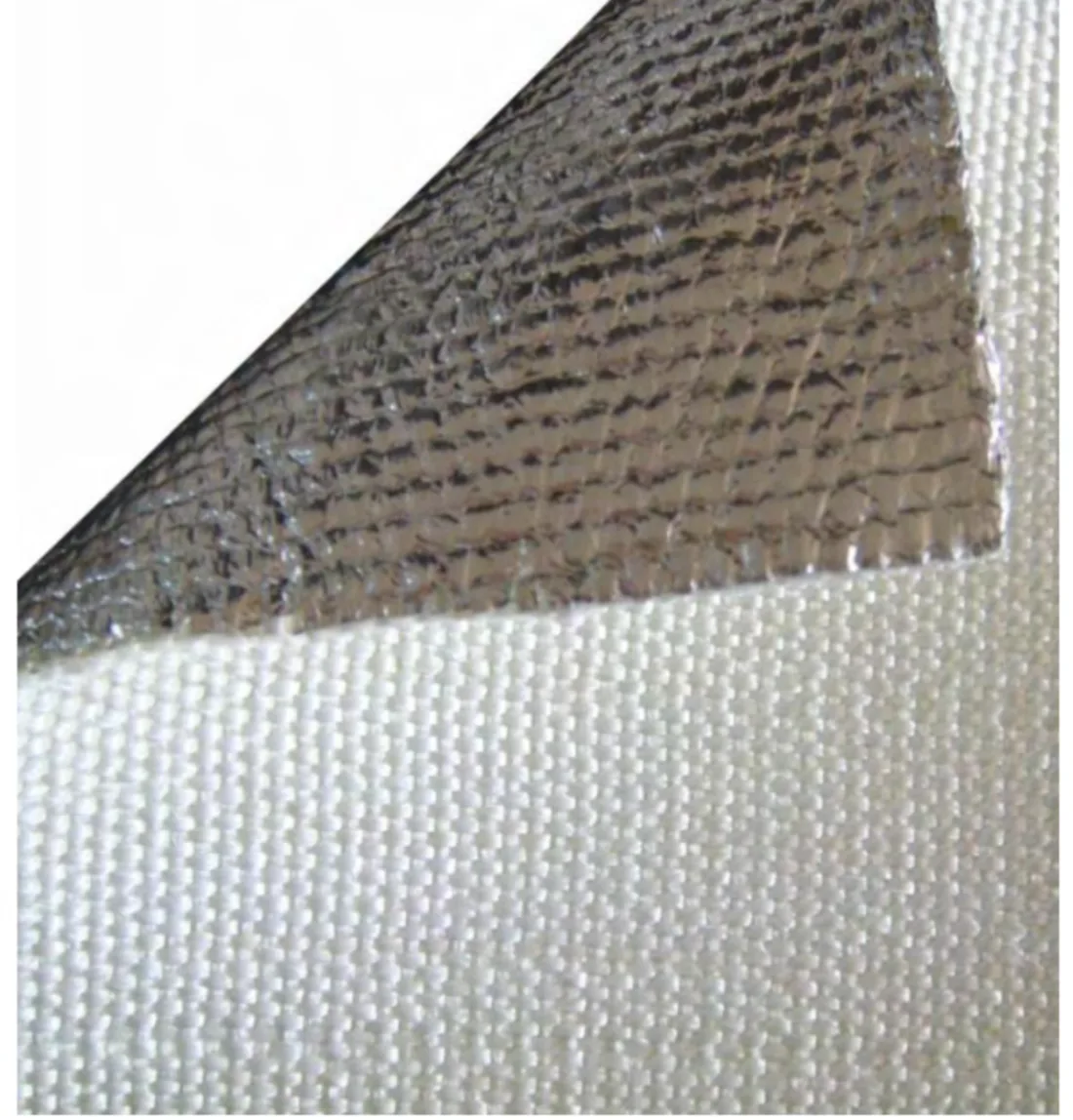 Aluminized high temperature fabric AlSi 1000 for molten metal splash and radiant heat protection