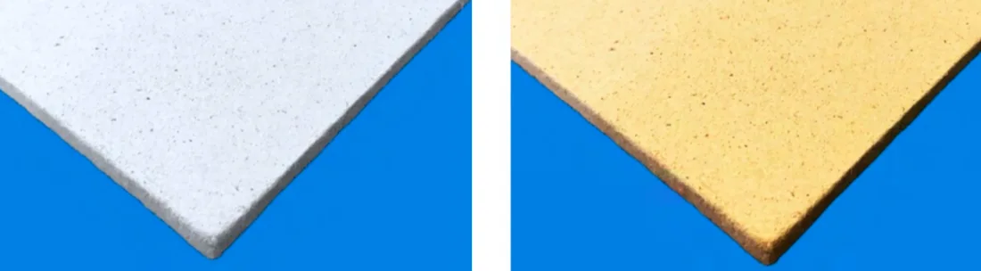 White and buff insulation board grades — RIMB 1260 and RIMB 1000 millboards