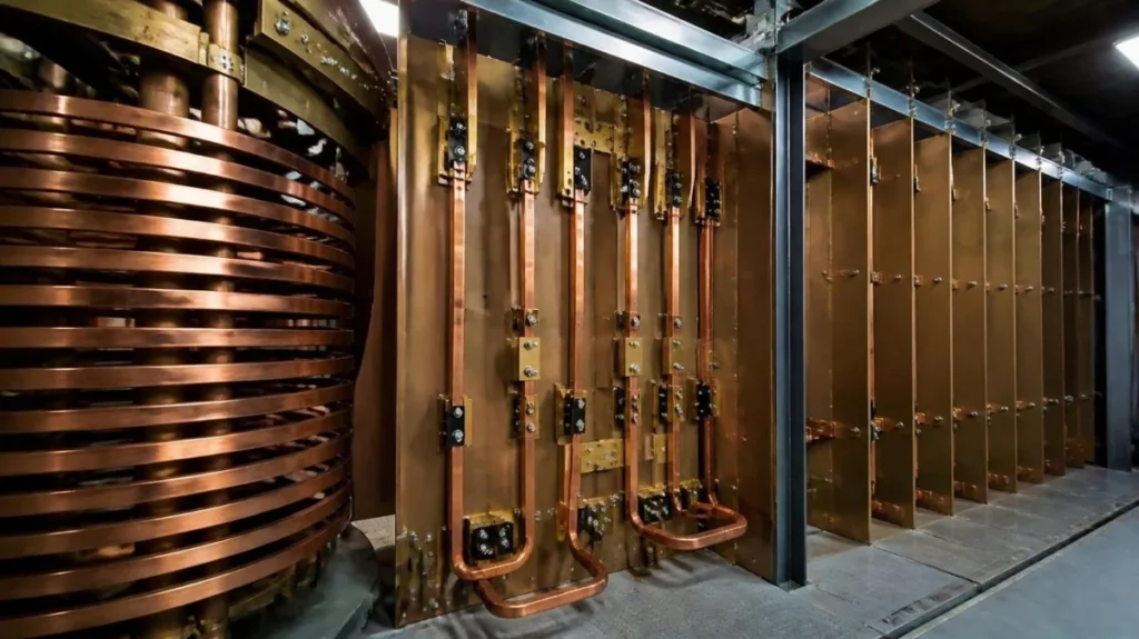 Machined mica parts in switchgear and induction furnace